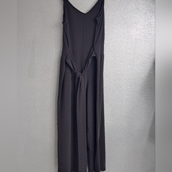 Able Rosario Black Cropped Jumpsuit    Size L - Picture 1 of 9